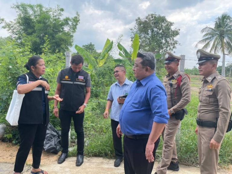 กต.ตร.สภ.ฉิมพลี ลงพื้นที่ตรวจสอบปัญหาในชุมชน   